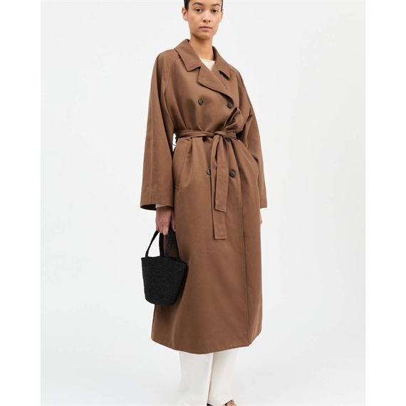 Skall Studio Spring Coat Trenchcoat, Brown